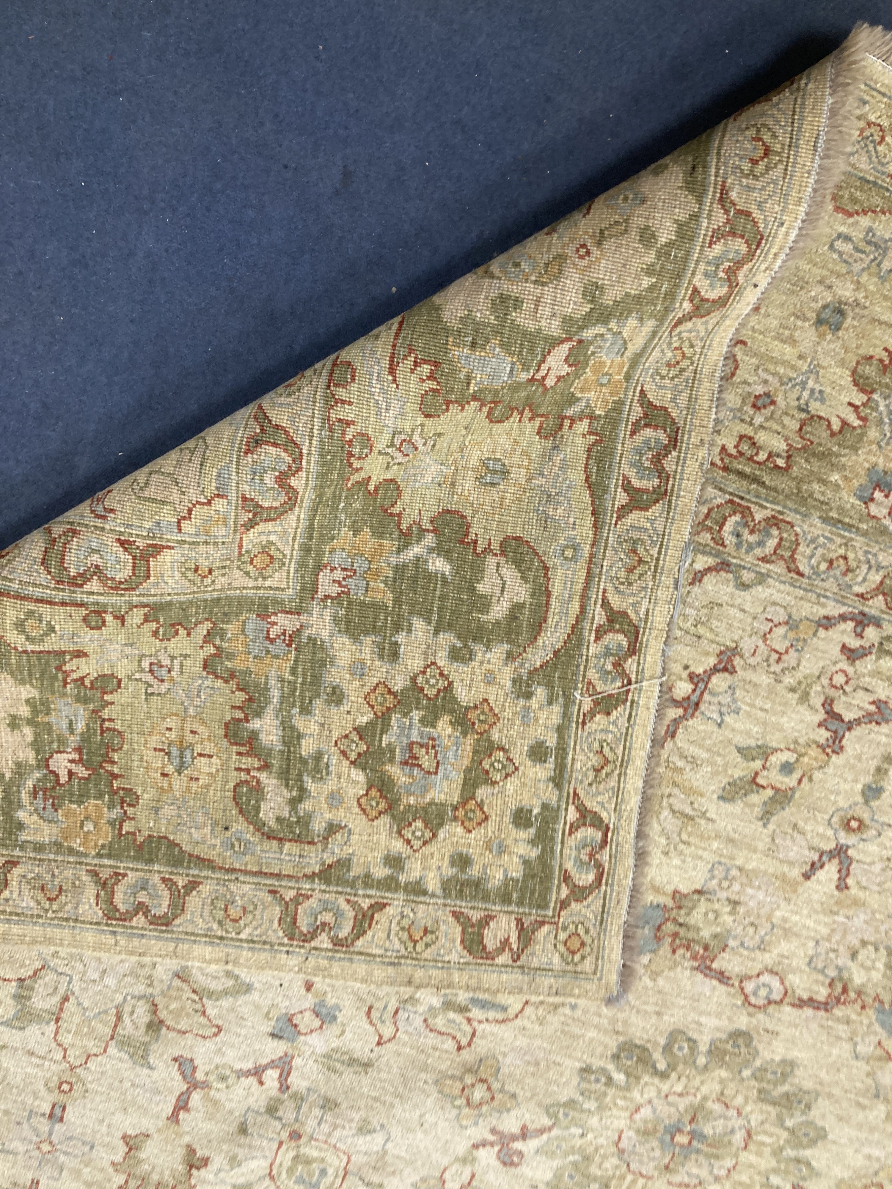 A Ziegler style floral carpet, 345 x 278cm